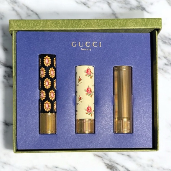 Gucci Beauty Lipstick Gift Set - Picture 1 of 5